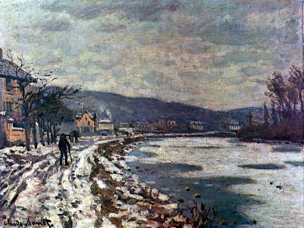 The Seine at Bougival 1869